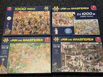 Koopje! Puzzelpakket Jan van Haasteren (5x 1000 stukjes), Hobby en Vrije tijd, Denksport en Puzzels, Ophalen of Verzenden, 500 t/m 1500 stukjes