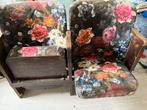 Vintage Bioscoopstoelen met Bloemenbekleding, Ophalen