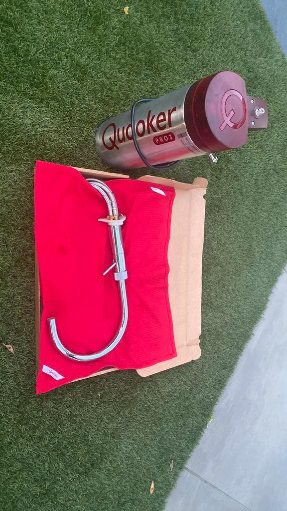 Quooker 3 in 1 rond CHROME kraan met 3 liter boiler!, Huis en Inrichting, Keuken | Keukenbenodigdheden, Zo goed als nieuw, Ophalen