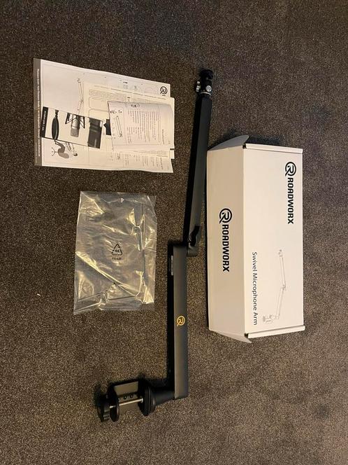 Te koop Nieuwe super stevige microfoon arm van Roadworx, Muziek en Instrumenten, Microfoons, Nieuw, Overige typen, Ophalen of Verzenden
