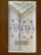 V&D Select zakdoeken met monogram “W” – originele verpakking, Ophalen of Verzenden, Huis en Inrichting