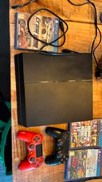 Playstation 4 met spellen en 2 controller, Spelcomputers en Games, Met 2 controllers, Ophalen of Verzenden, Zo goed als nieuw