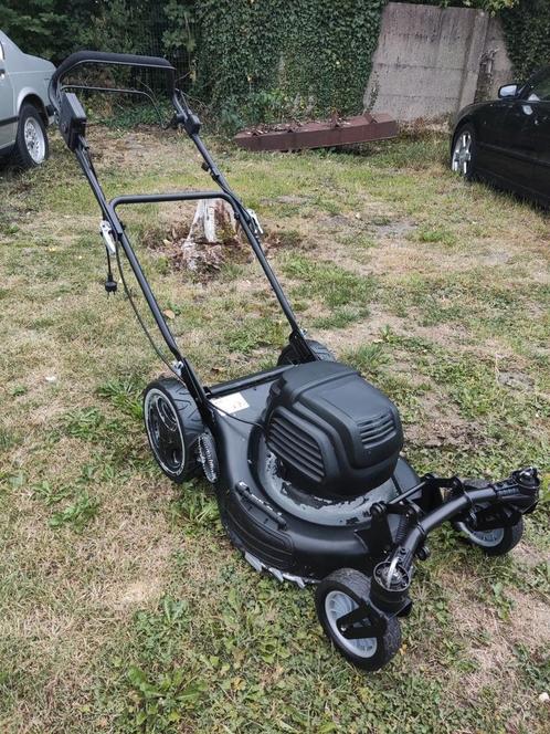 Elektrische grasmaaier 360 zelfrijdende, Tuin en Terras, Grasmaaiers, Gebruikt, Cirkelmaaier, Mulchfunctie, Ophalen