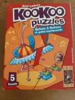 KOOKOO PUZZLES, Ophalen of Verzenden, 10 tot 50 stukjes, Zo goed als nieuw, 6 jaar of ouder