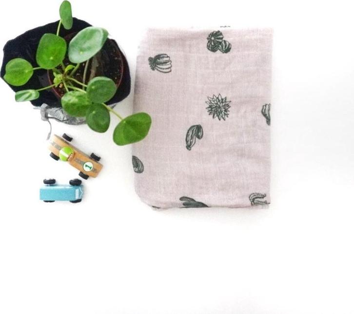 Swaddle Cactus 120x120 hydrofiele doek, Kinderen en Baby's, Badjes en Verzorging, Nieuw, Overige typen, Overige merken, Verzenden
