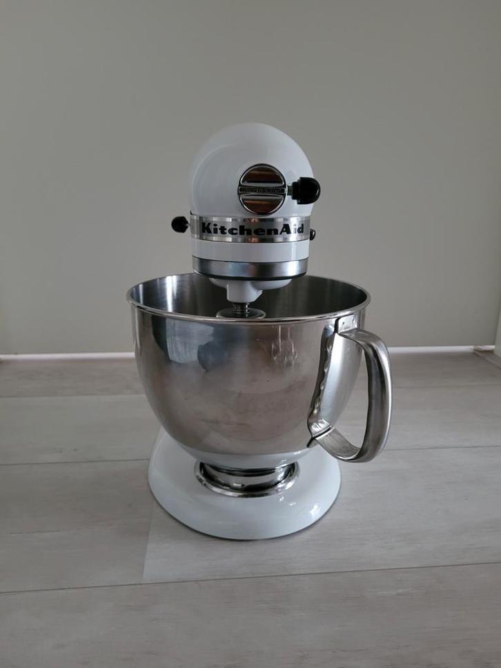 KitchenAid Artisan mixer, Witgoed en Apparatuur, Keukenmixers, Gebruikt, 4 liter of meer, 3 snelheden of meer, Ophalen
