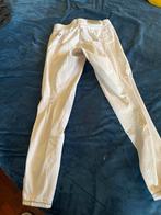 Witte dressuur rijbroek met siliconen grip, Dieren en Toebehoren, Paardrijkleding, Gebruikt, Dressuur, Ophalen of Verzenden, Dames