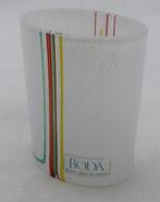 Vaas - Kosta Boda met strepen, Huis en Inrichting, Ophalen of Verzenden, Zo goed als nieuw, Glas, Minder dan 50 cm