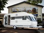Hobby De Luxe 490 KMF Model 2025, Caravans en Kamperen, Caravans, Hobby, Bedrijf, Treinzit, Overige typen