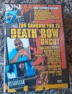 DVD Rappers Too Gangsta for TV Death Row Uncut Rap, Alle leeftijden, Verzenden, Nieuw in verpakking
