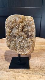 Agaat met amethist op standaard, Ophalen of Verzenden