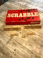 Houten scrabble spel decoratief, Hobby en Vrije tijd, Gezelschapsspellen | Bordspellen, Gebruikt, Ophalen of Verzenden