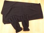 Sjaal en handschoenen, donkerblauwe fleece. Nieuw. Cadeau?, Ophalen of Verzenden, Nieuw, Maat 46/48 (XL) of groter, Sjaal
