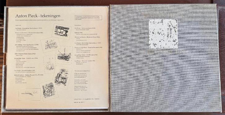 Anton Pieck Tekeningen (compleet in BOX), Antiek en Kunst, Kunst | Tekeningen en Foto's, Ophalen of Verzenden