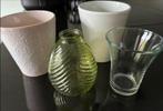 Bloempotten & Vazen Set - Zo Goed Als Nieuw!, Overige kleuren, Ophalen of Verzenden, Minder dan 50 cm, Glas