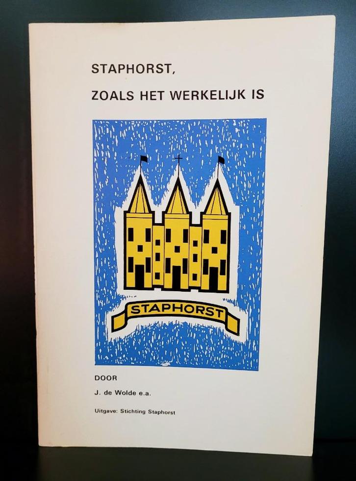 Staphorst zoals het werkelijk is, Boeken, Geschiedenis | Stad en Regio, Zo goed als nieuw, Ophalen of Verzenden