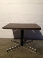 Strakke chique Tv tafel op draaivoet, vintage design, Ophalen of Verzenden, Zo goed als nieuw, Metaal