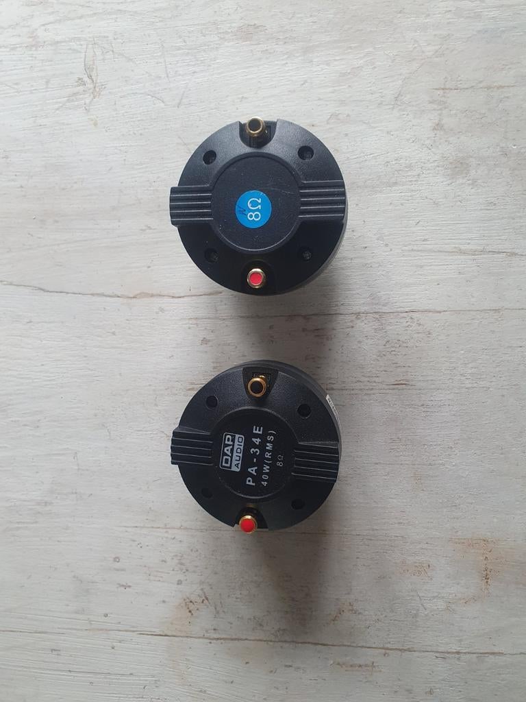 HF Drivers ( Luidsprekers), Muziek en Instrumenten, Versterkers | Keyboard, Monitor en PA, Gebruikt, Overige typen, Minder dan 500 watt