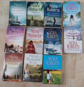 Nora Roberts, diverse titels beschikbaar voor biedingen