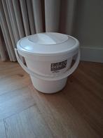 Luieremmer wit, Huis en Inrichting, Emmers, Ophalen of Verzenden, Zo goed als nieuw, Met deksel
