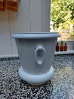 Petrus Regout bloempot inclusief schotel. Doorsnee 25cm., Antiek en Kunst, Ophalen