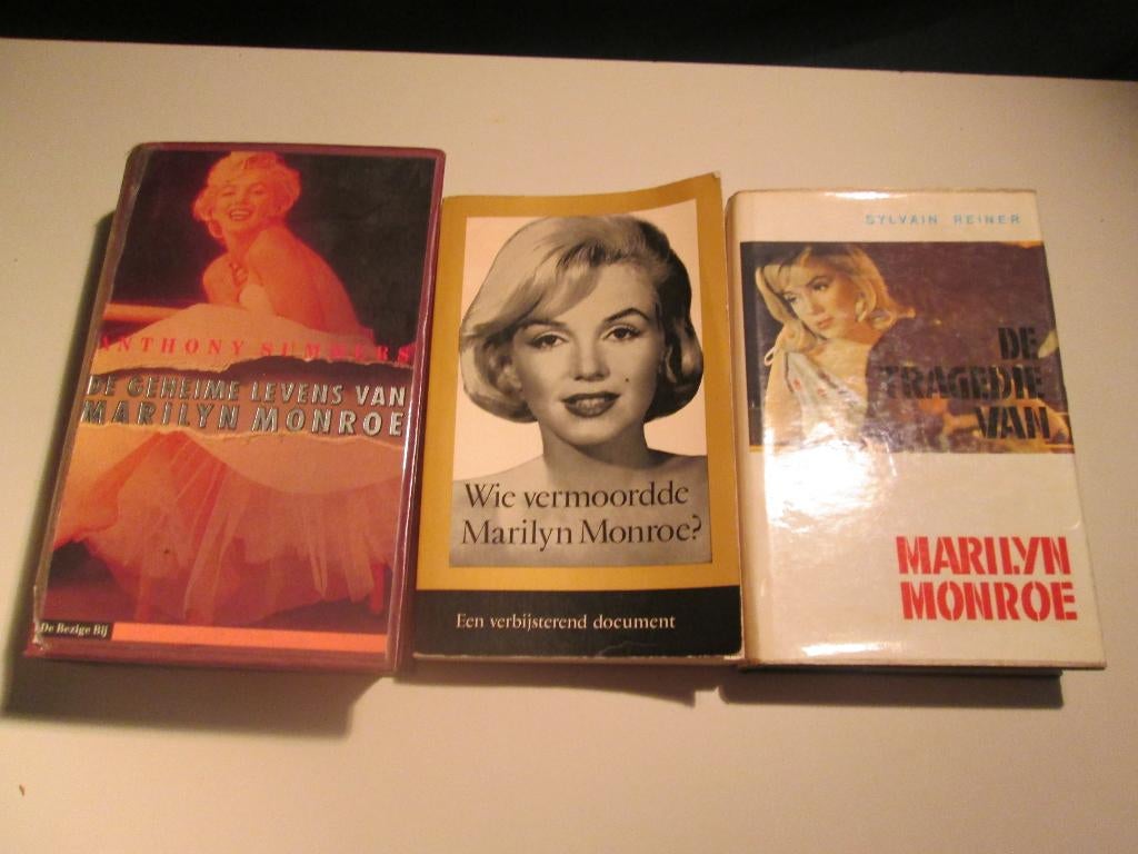 3 Prima Boeken over Marilyn Monroe, Boeken, Film, Tv en Media, Ophalen of Verzenden, Zo goed als nieuw, Personen