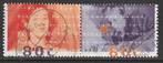 Nederland 1993 1561/1562a Radio Oranje-paar, Gest, Postzegels en Munten, Postzegels | Nederland, Na 1940, Ophalen of Verzenden