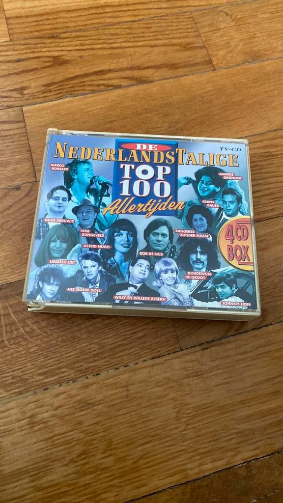 Nederlandstalige Top 100 Allertijden - 4CD Boxset, Cd's en Dvd's, Cd's | Nederlandstalig, Gebruikt, Overige genres, Boxset, Ophalen of Verzenden