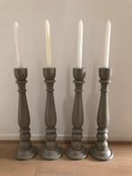 Kandelaars, Ophalen of Verzenden, Zo goed als nieuw, Hout, 25 tot 50 cm