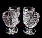 Set/4 antieke Georgian, Jacobean stijl eierdopjes, Antiek en Kunst, Ophalen of Verzenden