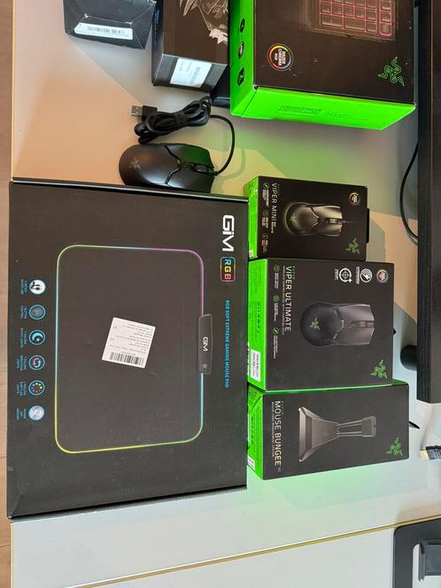 Razer diversen Viper Ultimate Viper Mini Ornata V2 headset, Computers en Software, Muizen, Zo goed als nieuw, Ophalen of Verzenden