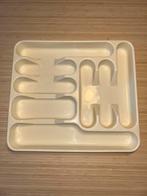 Bestelbak Utensil divider organizer cream Drawer storage, Ophalen, Gebruikt, 25 tot 50 cm, Minder dan 100 cm