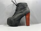 Jeffrey Cambell's maat 39 Lita groene extravagante laarsjes, Verzenden, Lage of Enkellaarzen, Zo goed als nieuw, Jeffrey Cambell