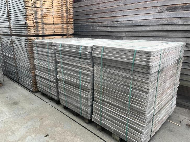 Steenschotten 90x130 ,30mm zonder ijzer , bekisting panelen, Huis en Inrichting, Stoffering | Vloerbedekking, Grijs, 75 m² of meer