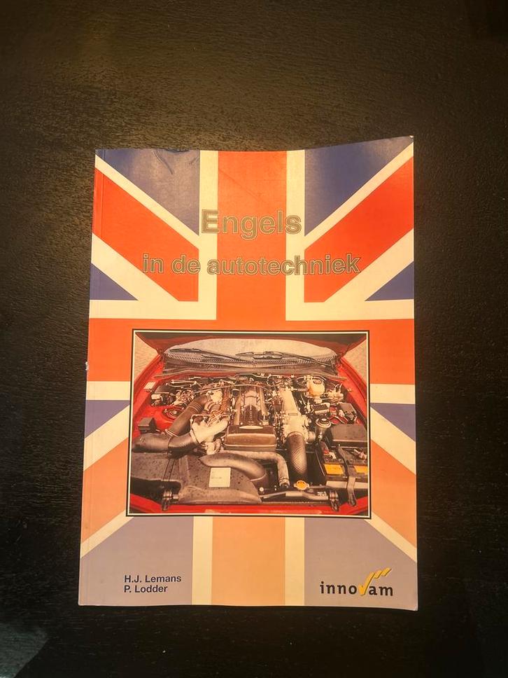 Engels Autotechniek Studieboek - Lemans & Lodder, Boeken, Taal | Engels, Gelezen, Non-fictie, Ophalen of Verzenden