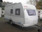 Dethleffs Camper 420 DB bj 2000 voortent/dakluifel, Schokbreker, Bedrijf, Treinzit, Tot en met 4