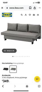 Slaapbank ikea met opbergruimte, Ophalen of Verzenden, Zo goed als nieuw, Tweepersoons, 140 cm