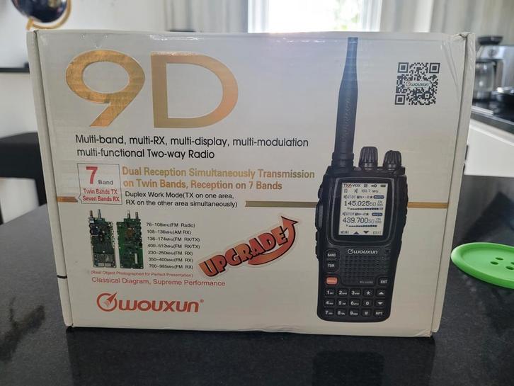 Wouxun KG-UV9D Portofoon - Nieuw in Doos!, Telecommunicatie, Portofoons en Walkie-talkies, Nieuw, Portofoon of Walkie-talkie, 15 km of meer