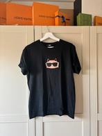 Karl Lagerfeld tshirt, mt L, Karl Lagerfeld, Zwart, Maat 42/44 (L), Ophalen of Verzenden
