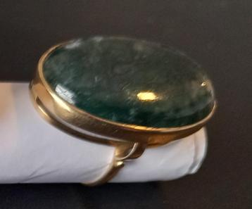 3 Gouden ringen 14 krt met Edelsteneen beschikbaar voor biedingen