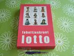 Vintage Fabeltjeskrant Lotto spel uit 1968, Een of twee spelers, Ophalen of Verzenden, Gebruikt