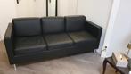 3 zits bank zwart, Huis en Inrichting, Banken | Bankstellen, Ophalen, Zo goed als nieuw, 75 tot 100 cm, Tweepersoons