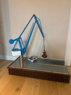 Radiografische kraan met schaargrijper en kade, Ophalen of Verzenden, Zo goed als nieuw