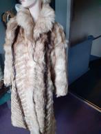 Mooie 120 cm lange echte bontjas bont jas bontmantel  maat M, Kleding | Dames, Jassen | Winter, Ophalen of Verzenden, Zo goed als nieuw