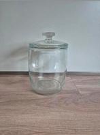 Glazen pot stolp met deksel

25 cm hoog, Ophalen of Verzenden, Nieuw