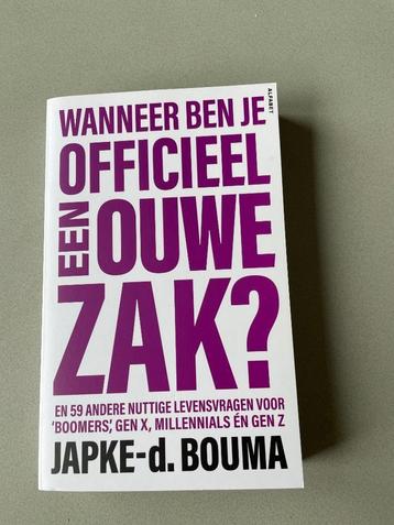 Wanneer ben je officieel een ouwe zak? Japke-d. Bouma beschikbaar voor biedingen
