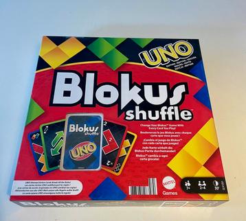 Nog nieuw onbespeelde Blokus Shuffle UNO Edition te koop. beschikbaar voor biedingen