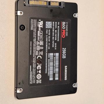 Samsung 860 Pro 256GB SSD 2,5" Sata beschikbaar voor biedingen