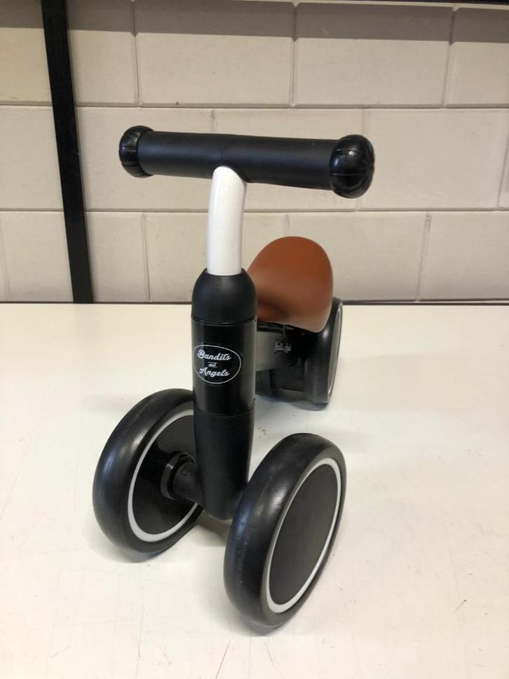Bandits & Angels loopfiets Little Starter Black vanaf 1 jaar, Kinderen en Baby's, Speelgoed | Buiten | Voertuigen en Loopfietsen