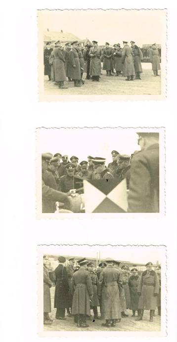 Erwin Rommel foto's inspectie Danmark  december 1943